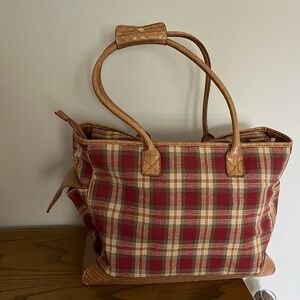 LONGABERGER ORCHARD PARK ZIPPERED CARRY ON/WEEKENDER